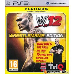 Sony WWE 12 Wrestlemania Edition Jeu de Lutte - Edition spéciale - PS3 - FR