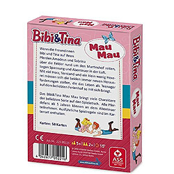 Ass Altenburger Spielkarten ASS Altenburger Bibi et Tina, Mau Mau