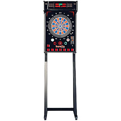 Rene Pierre Meuble Fléchette Arcade Pro Jeu de fléchettes professionnel - Support métal et fixation murale - Écran LED - Prise secteur - Multijoueurs