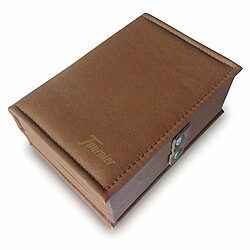 Fournier Coffret de Jeu en Cuir Marron