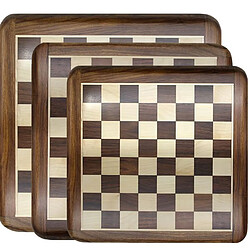 Echiquier Marqueté 30 cm Palissandre