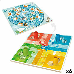 Color Baby Jeu de petit chevaux et de l'oie - 25 pièces