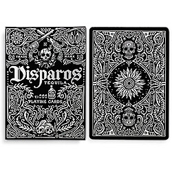 Cartes à Jouer Noires Jeu de cartes Bicycle - Tequila deck agave - Accessoires magiques