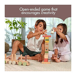 Acheter Tiny love train empilable en bois - Bois naturel pastel