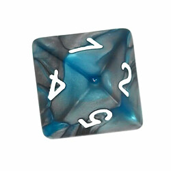 Avis Rebel Jeu de dés RPG - Bleu acier bicolore