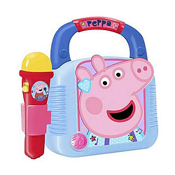 Peppa Pig Jouet Musical MP3 Microphone Jouet musical - MP3 avec microphone - Âge recommandé: +3 ans - Fonctionne à piles AAA (non incluses)