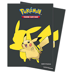 Asmodée Ultra PRO Deck Protector Pikachu Protecteur de carte - Couleur Noir et Jaune - Thème Pikachu