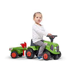 Acheter FALK Porteur enfant tracteur Claas avec remorque