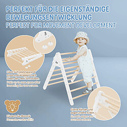 Joyz Triangle d'escalade pour enfants - Bois pas cher