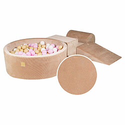 MeowBaby Ensemble en mousse avec piscine - Sable