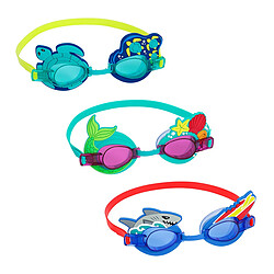 Bestway Lunettes Natation Enfant Sangle Silicone