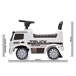 Jamara Mercedes-Benz Antos Push-Car - Blanc pas cher