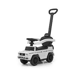 MILLY MALLY Porteur avec barre de poussée MERCEDES G350D - Blanc