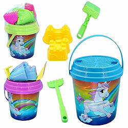 JUINSA Set de jouets de plage Licorne