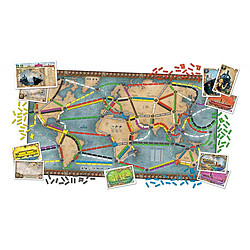 ASMODEE Les Aventuriers du Rails Autour du Monde