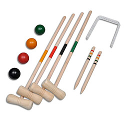 VidaXL Ensemble de Croquet en Bois