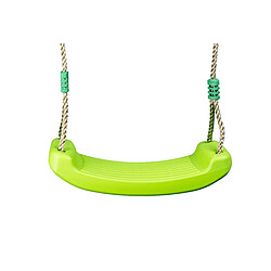 Balançoire soufflée verte pour portique 1,90 / 2,50 m - 426 - TRIGANO JARDIN Balançoire pour portique - Hauteur 1,90/2,50 m - Supports réglables - Ã‚ge 3-12 ans