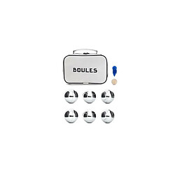 Kikkerland Set de 6 boules de pétanque