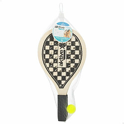 Raquettes de plage Aktive Bleu (24 Unités)