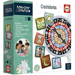 Educa Borrás Aprender est Amusant Jeu éducatif - Création d'histoires - Stimule expression orale et créativité