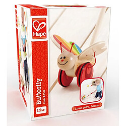 Hape Jouet à Pousser en Bois Papillon