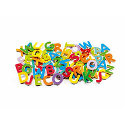 Djeco Magnétiques en bois petites lettres