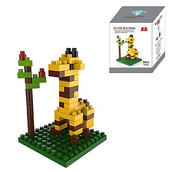 Wewoo jeu de construction girafe