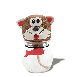 Totalcadeau Tête d'animal - Cheveux d'herbe pas cher