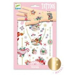 Djeco +50 Tatouages Les Bijoux de Fiona