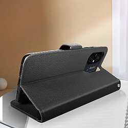 Avis Avizar Housse pour Xiaomi Redmi 12C support vidéo portefeuille simili cuir noir