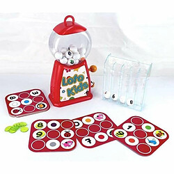 Chicos Bingo Lotto Kids Jeu de société - Bingo Lotto - Pour enfants - Multicolore rouge