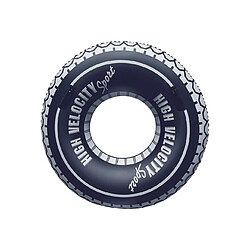 Acheter Bestway Bouée pneu - 119 cm - noire