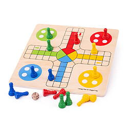Bigjigs Toys Jeu Ludo Traditionnel