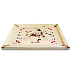 Carrom Art Carrom Mango 83 cm Jeu traditionnel - Billard indien - Plateau en bois - Accessoires inclus
