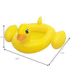 Acheter Bestway Bateau gonflable enfant motif canard - 111 x 98 x 51 cm - Jaune