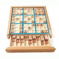 Wewoo Jeu Sudoku logique en bois