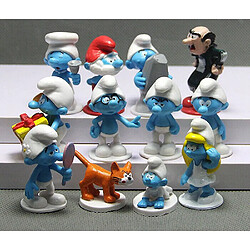 Avis Figurines Les Schtroumpfs manga et anime - Lot de 12