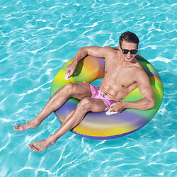 BESTWAY Bouée Nautical Rainbow Tube 105x33 cm