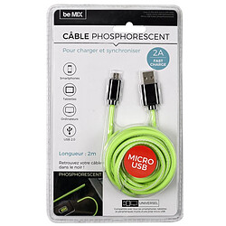 Avis Paris Prix Câble Micro USB Phosphorescent