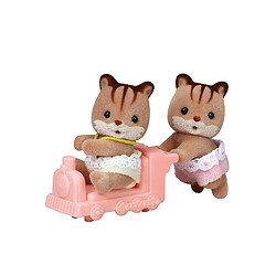 Avis Sylvanian families figurines jumeaux écureuil roux