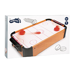 Small foot air hockey de table