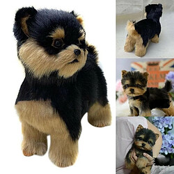 Peluches Chien Yorkshire Terrier réaliste pas cher