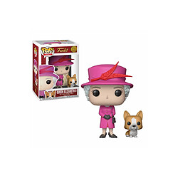 Funko Figurine POP Royal Family Queen Elizabeth II Figurine POP de collection – Vinyle – Série Royal Family – Finition détaillée – Boîte-fenêtre – Licence officielle – Dès 6 ans