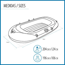 Acheter Bestway Bateau gonflable en PVC Kondor Elite 2000 - 196 cm - Orange