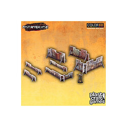 Plast Craft Games Rusty Barricades - 28 mm