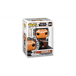 Funko figurine POP Star Wars Mandalorian Ahsoka Figurine POP Star Wars Mandalorian - Ahsoka avec sabres - Edition vinyle - Base décorative