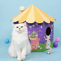 Cartoon Cat Cirque Grattoir