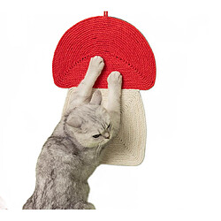 Griffoir tapis pour chat - Rouge