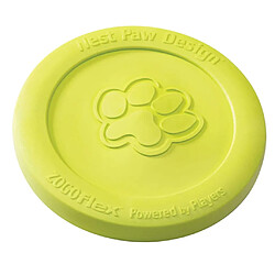 Zogoflex Frisbee Zisc Taille L - Vert Jouet frisbee pour chien - Diamètre 21,6 cm - Sans produits toxiques