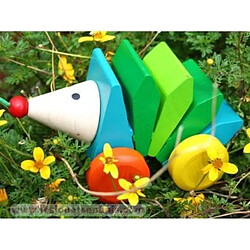 Selecta Kasper le hérisson à tirer - Vert